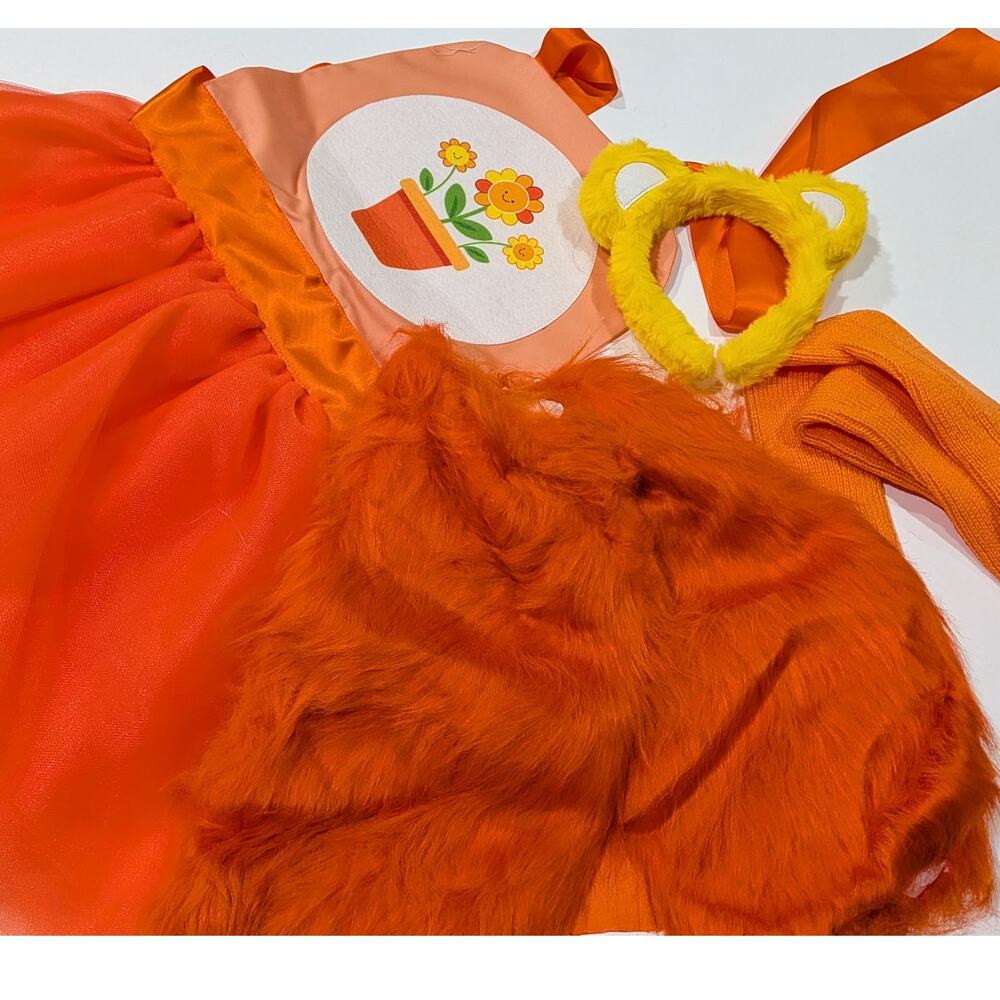 New 5 pc Jr teen child tutu adult apron care bear HANDMADE leg warmers headband